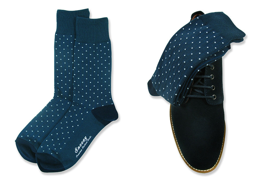 Pin Dot Navy