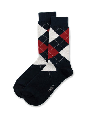 Navy Argyle